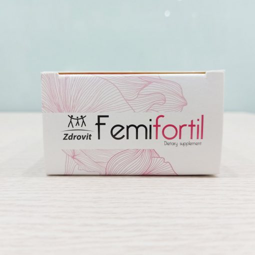 Hình ảnh hộp Femifortil được chụp tại nhà thuốc TAF