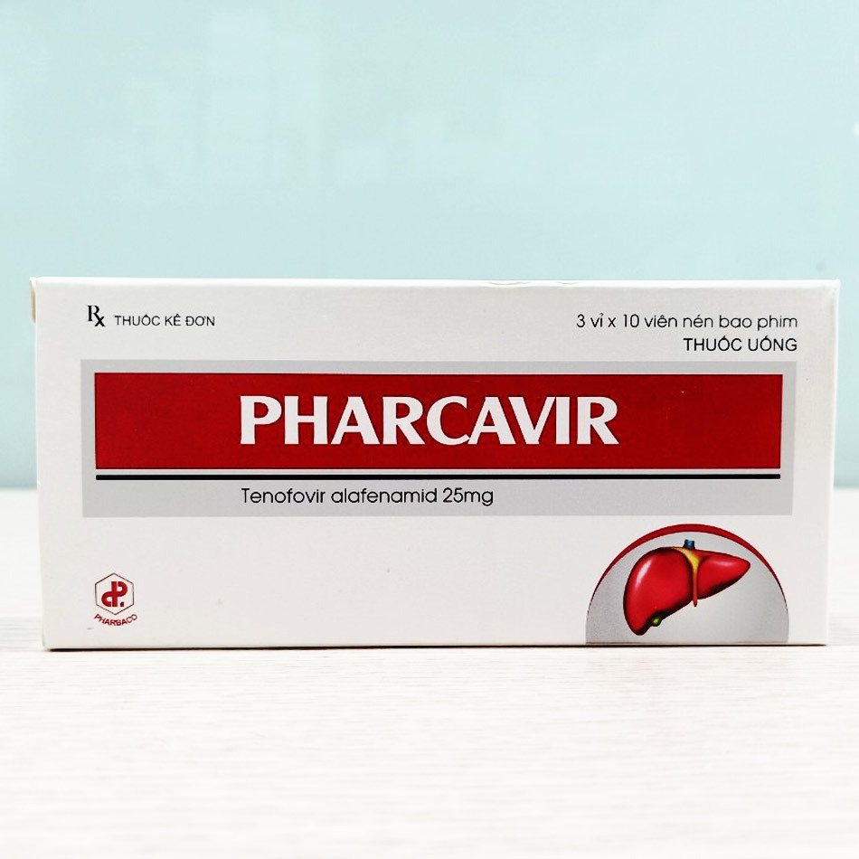 Hình ảnh thuốc Pharcavir 25mg chụp tại TAF Healthcare Store