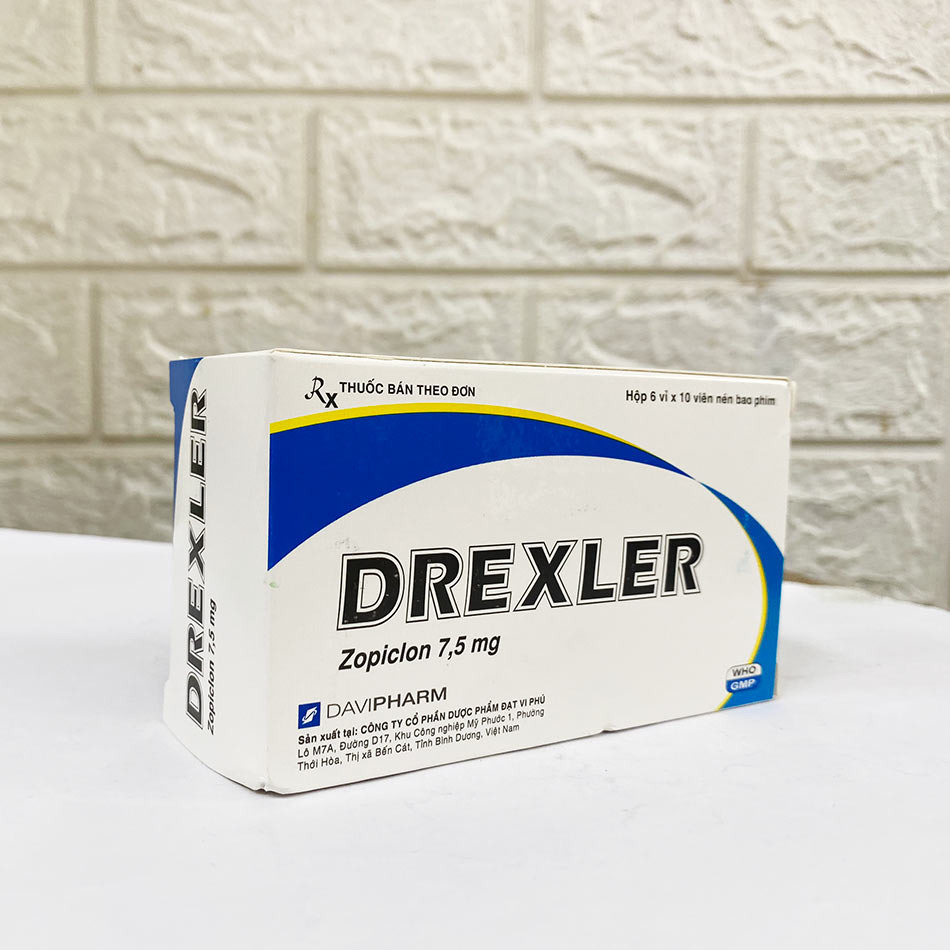 Hình ảnh hộp thuốc Drexler 7,5 mg