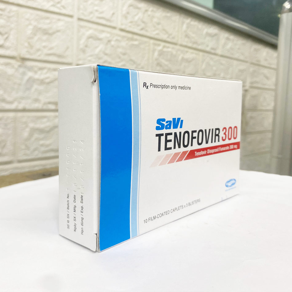 Thuốc Tenofovir 300 điều trị nhiễm HIV-1 và HBV