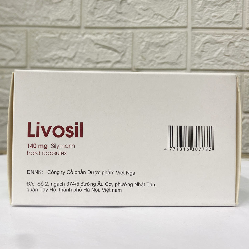 Thuốc Livosil hộp 8 vỉ