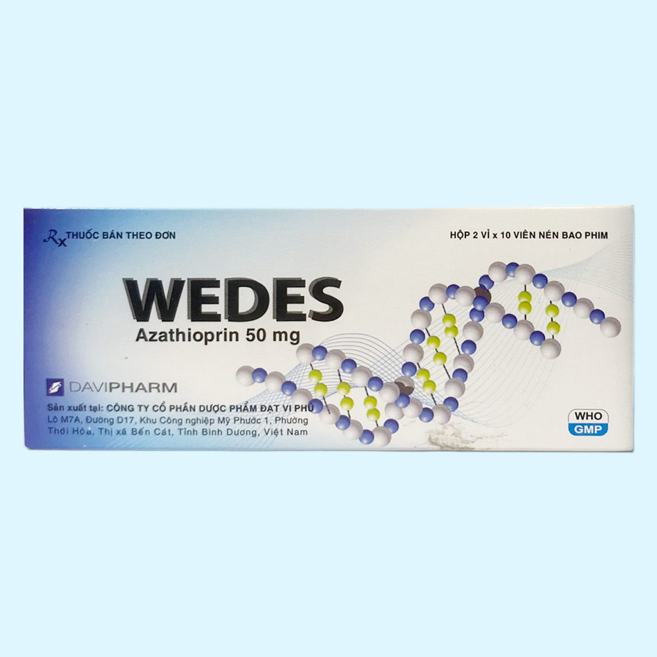 Hộp thuốc Wedes 50mg