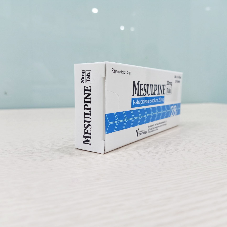 Hình ảnh thuốc chống tiết axit dạ dày Mesilpine