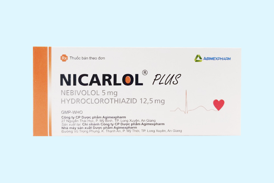 Hình ảnh hộp thuốc Nicarlol Plus