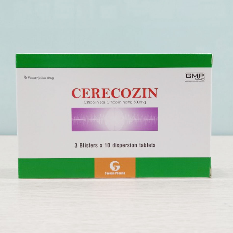 Hộp thuốc Cerecozin 500