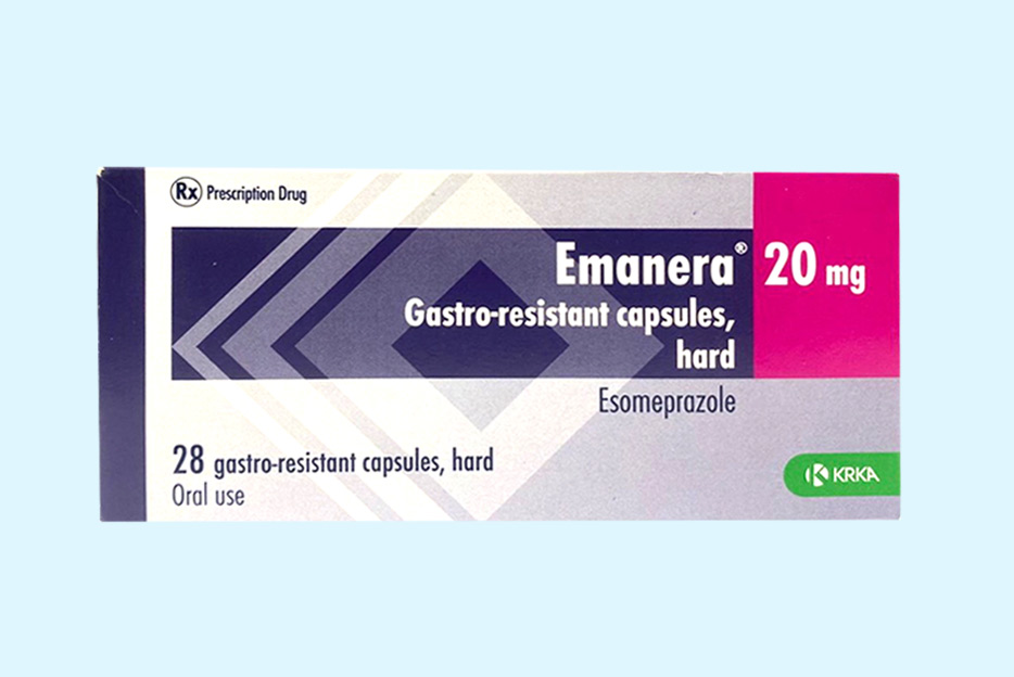 Hộp thuốc Emanera 20mg