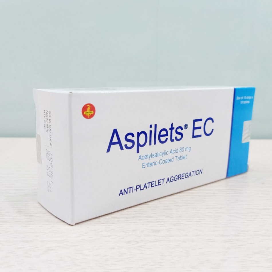 Hộp thuốc Aspilets EC