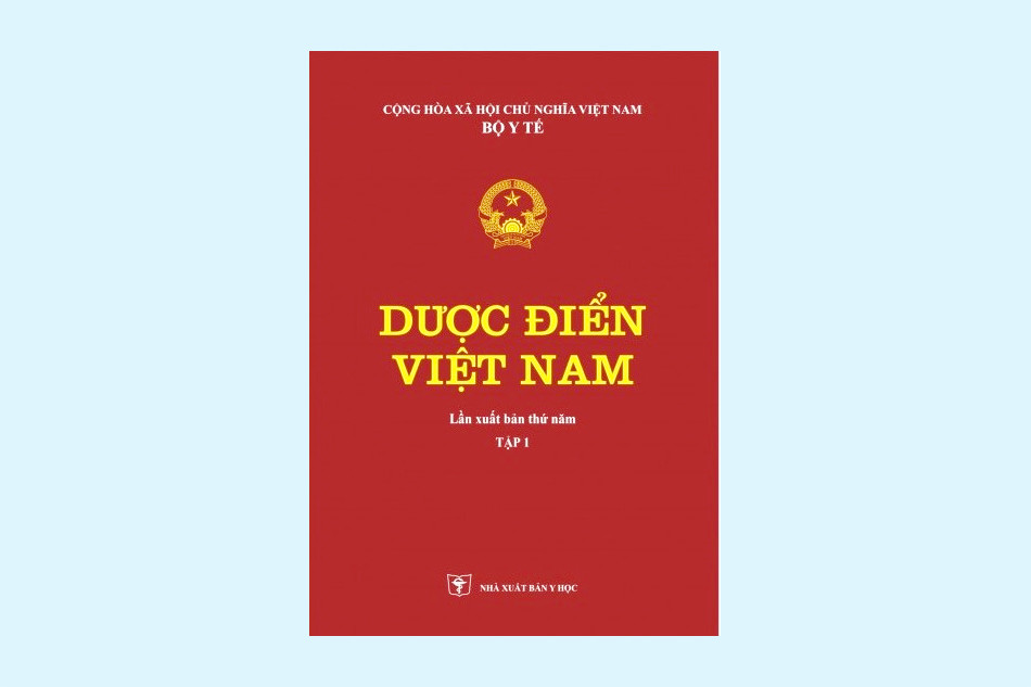 Sách Dược điển Việt Nam 5 tập 1