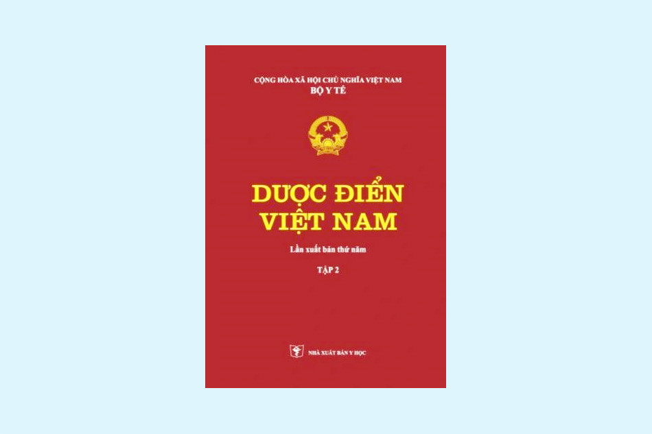 Sách Dược điển Việt Nam 5 tập 2