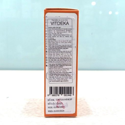 Thông tin về sản phẩm Vitdeka