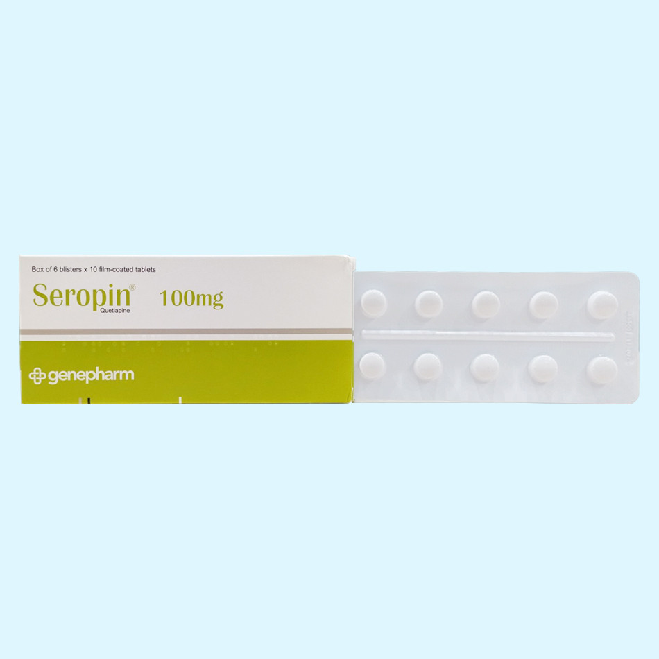 Hình ảnh hộp và vỉ thuốc Seropin