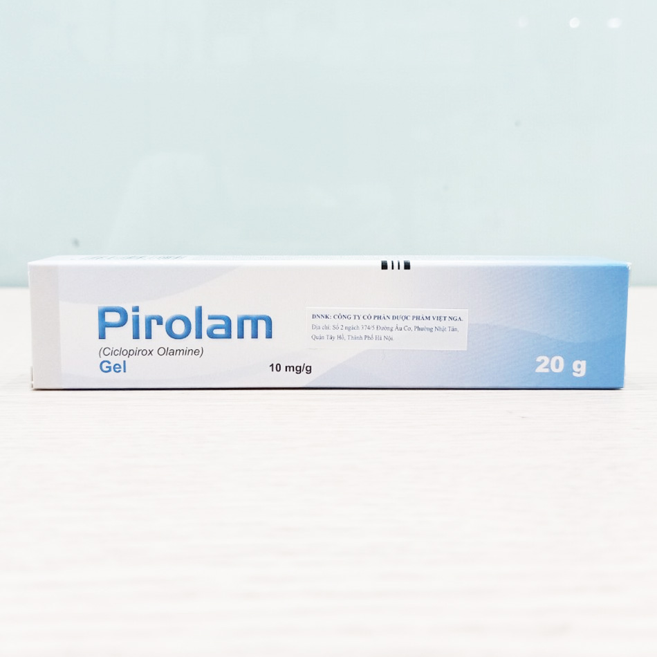 Hộp thuốc Pirolam 20g