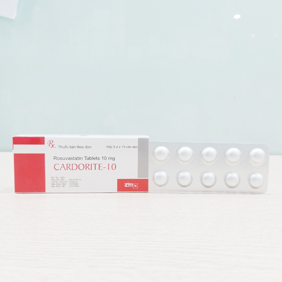 Thuốc Cardorite 10