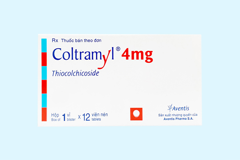 Hình ảnh: Hộp thuốc Coltramyl 4mg