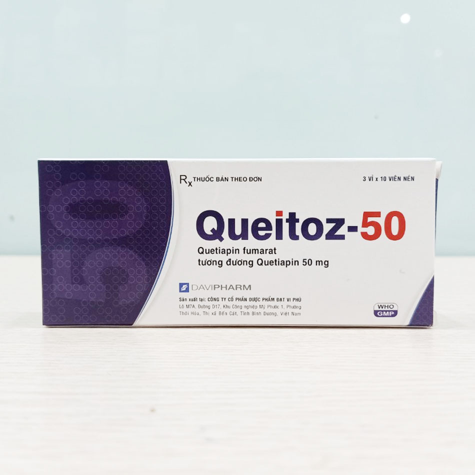 Thuốc chống loạn thần Queitoz-50