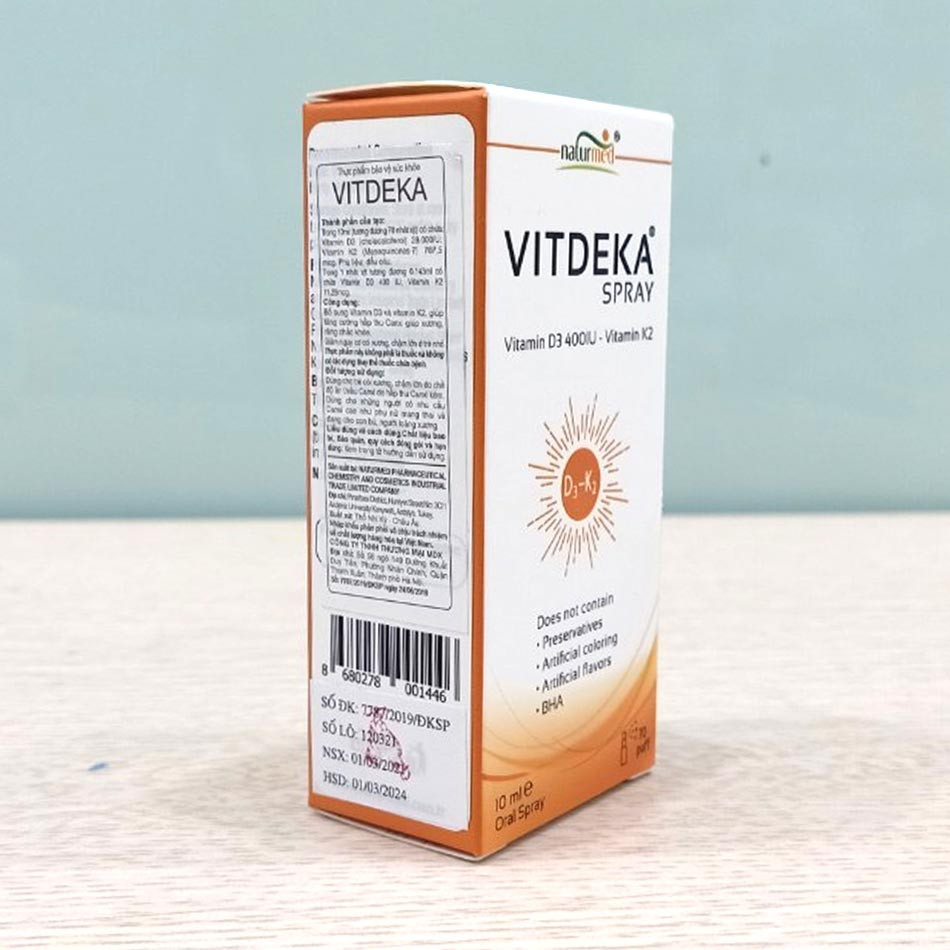 Hộp sản phẩm Vitdeka Spray